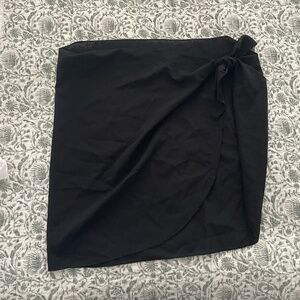 black sarong